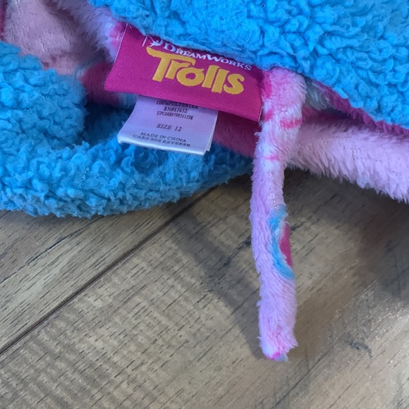 💜5 for $25💜Trolls Poppy bath robe size 12 - Picture 8 of 9